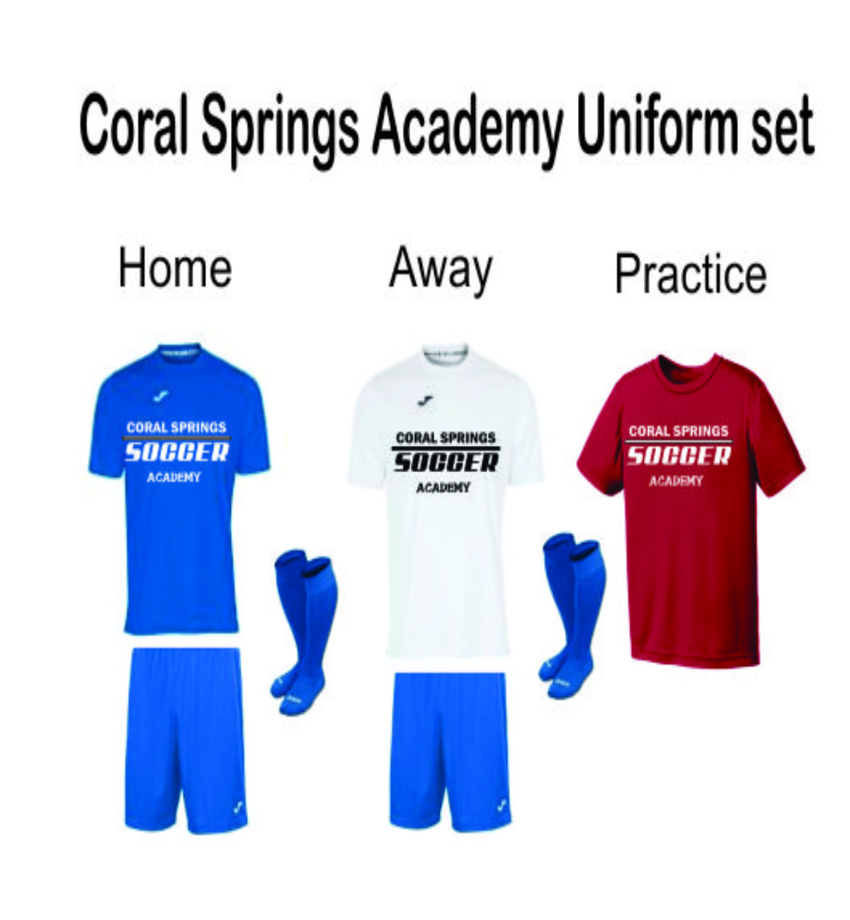 Academy Game Practice Travel Set Coral Springs Soccer Academy