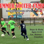 Summer Soccer Camp.